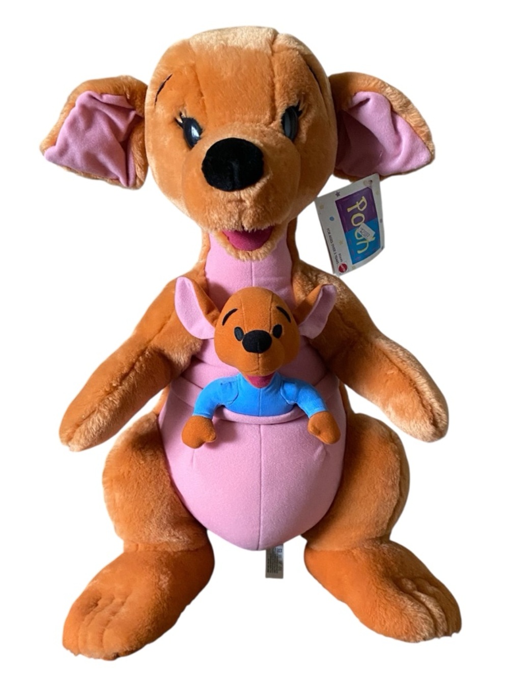 Winnie The Pooh KANGA and ROO 21" JUMBO Plush Disney Mattel Limited Edition Rare